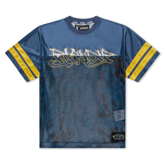 Too Fast Football Jersey (Navy)
