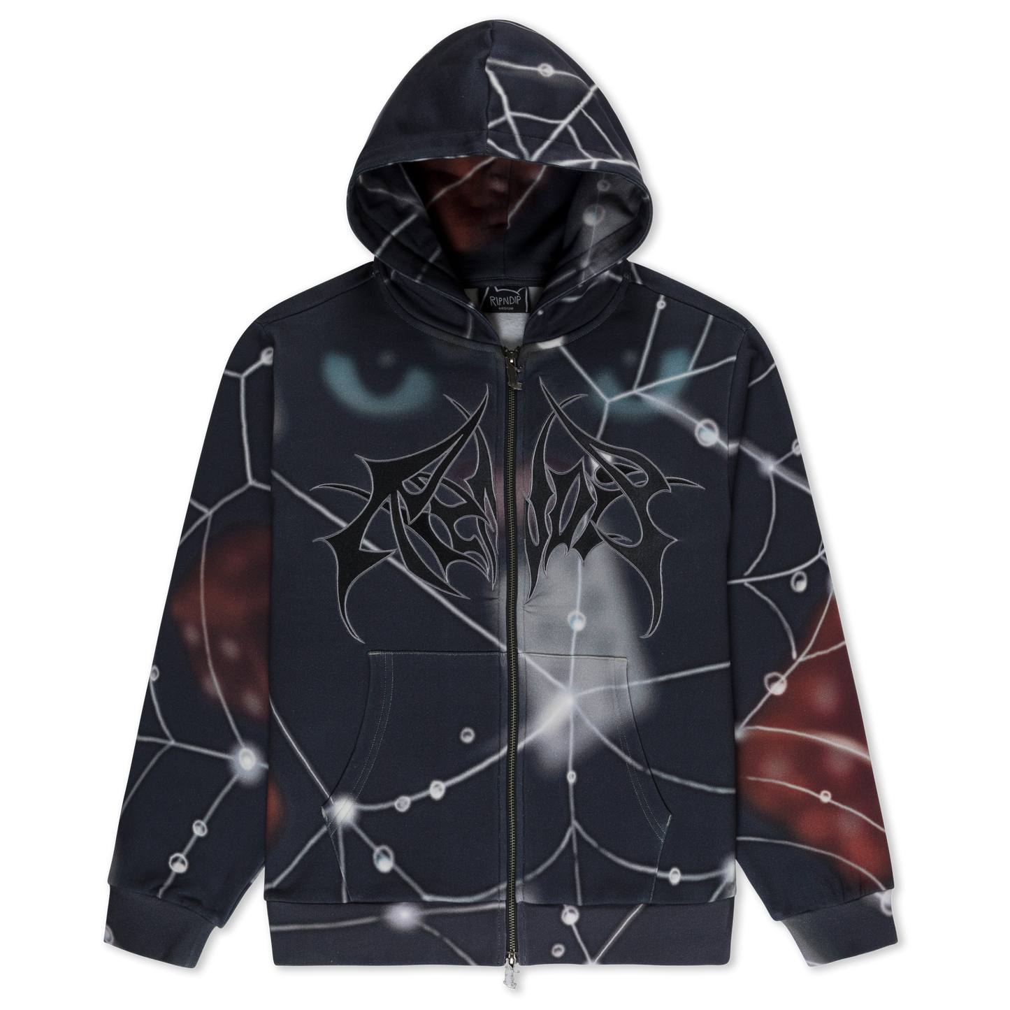 Redemption Zip Up Hoodie (Black Multi)