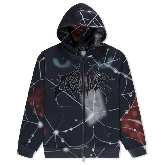 Redemption Zip Up Hoodie (Black Multi)