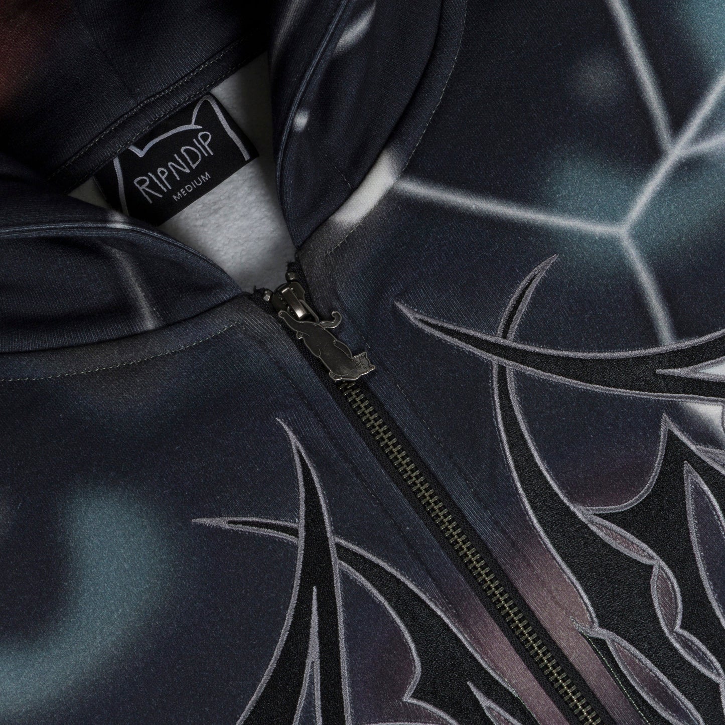 Redemption Zip Up Hoodie (Black Multi)