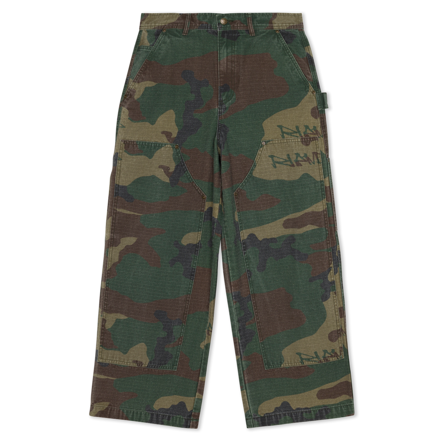 Claws Camo Extra Wide Fit Carpenter Pants (Multi)