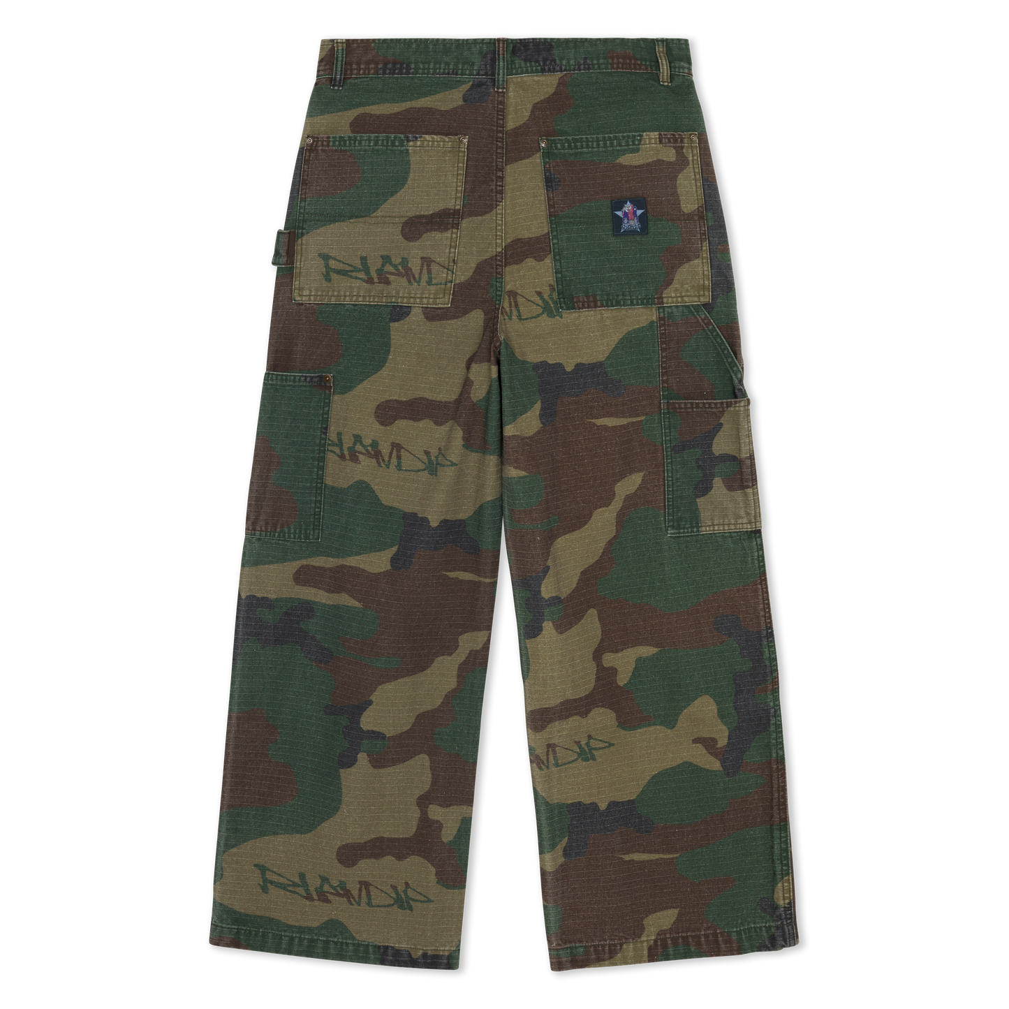 Claws Camo Extra Wide Fit Carpenter Pants (Multi)