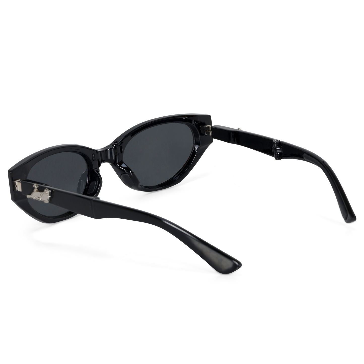 Castanza Folding Sunglasses (Black)
