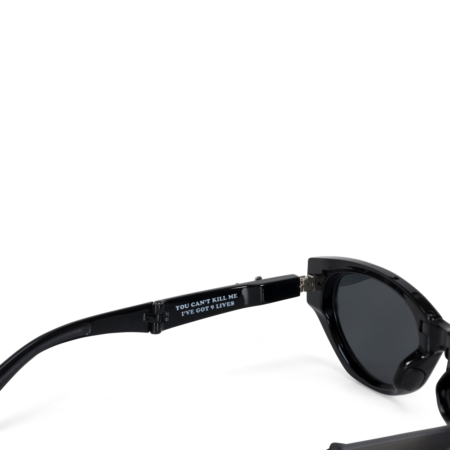 Castanza Folding Sunglasses (Black)