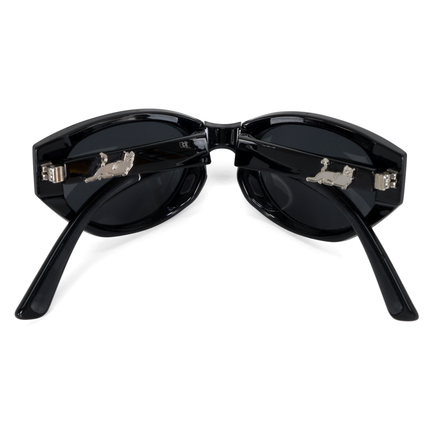 Castanza Folding Sunglasses (Black)