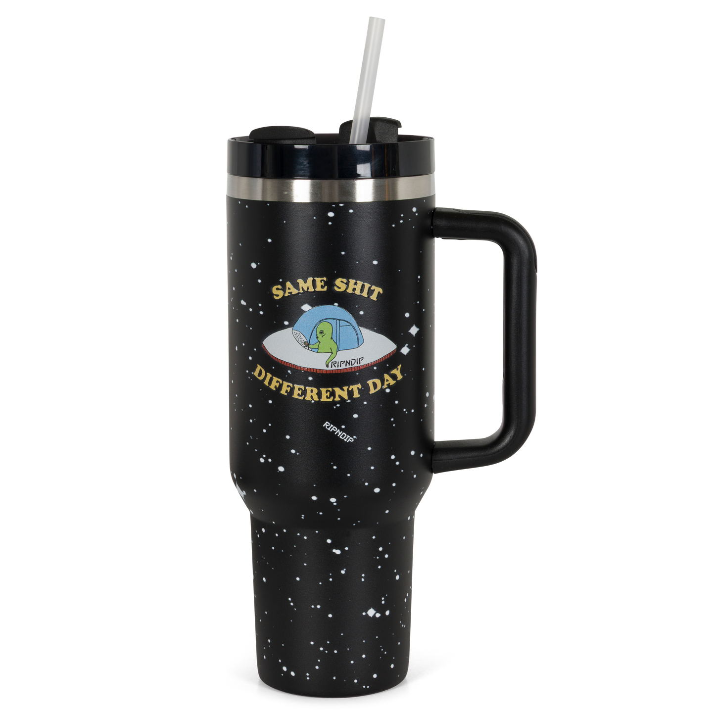 Same Shit Different Day Big Ol Cup Tumbler (Black)