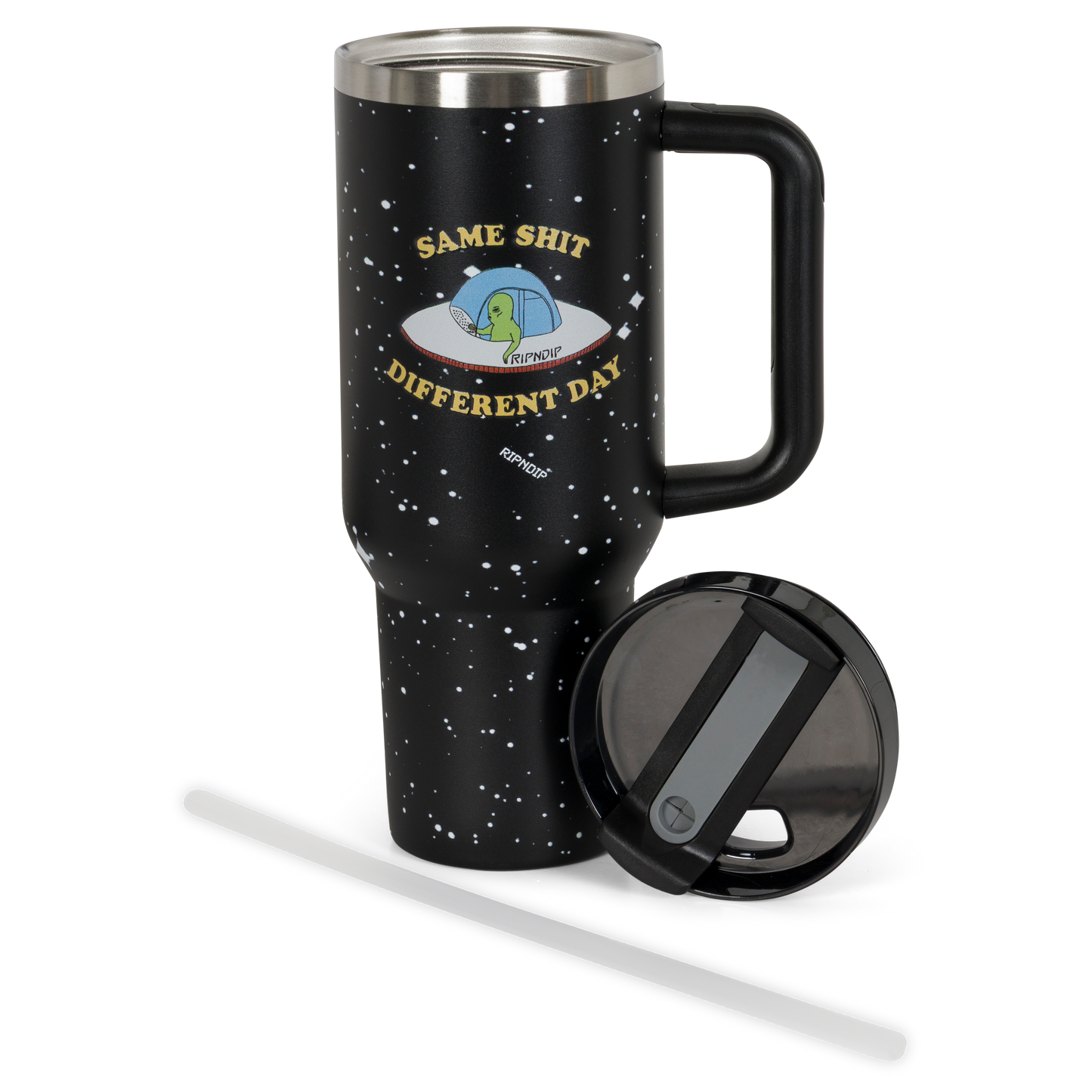 Same Shit Different Day Big Ol Cup Tumbler (Black)