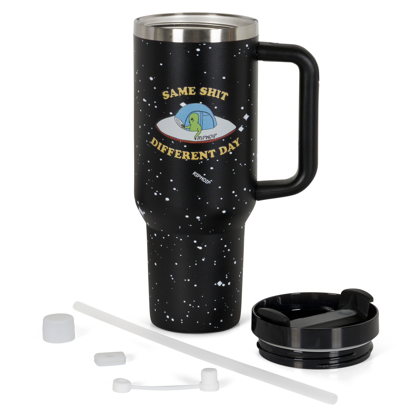 Same Shit Different Day Big Ol Cup Tumbler (Black)