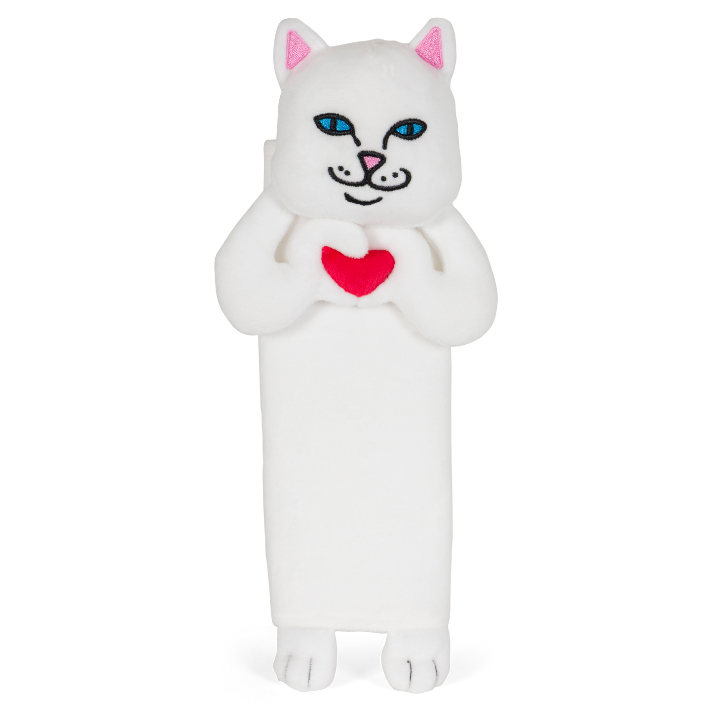 Nermal Loves Seat Belt Cover (White)