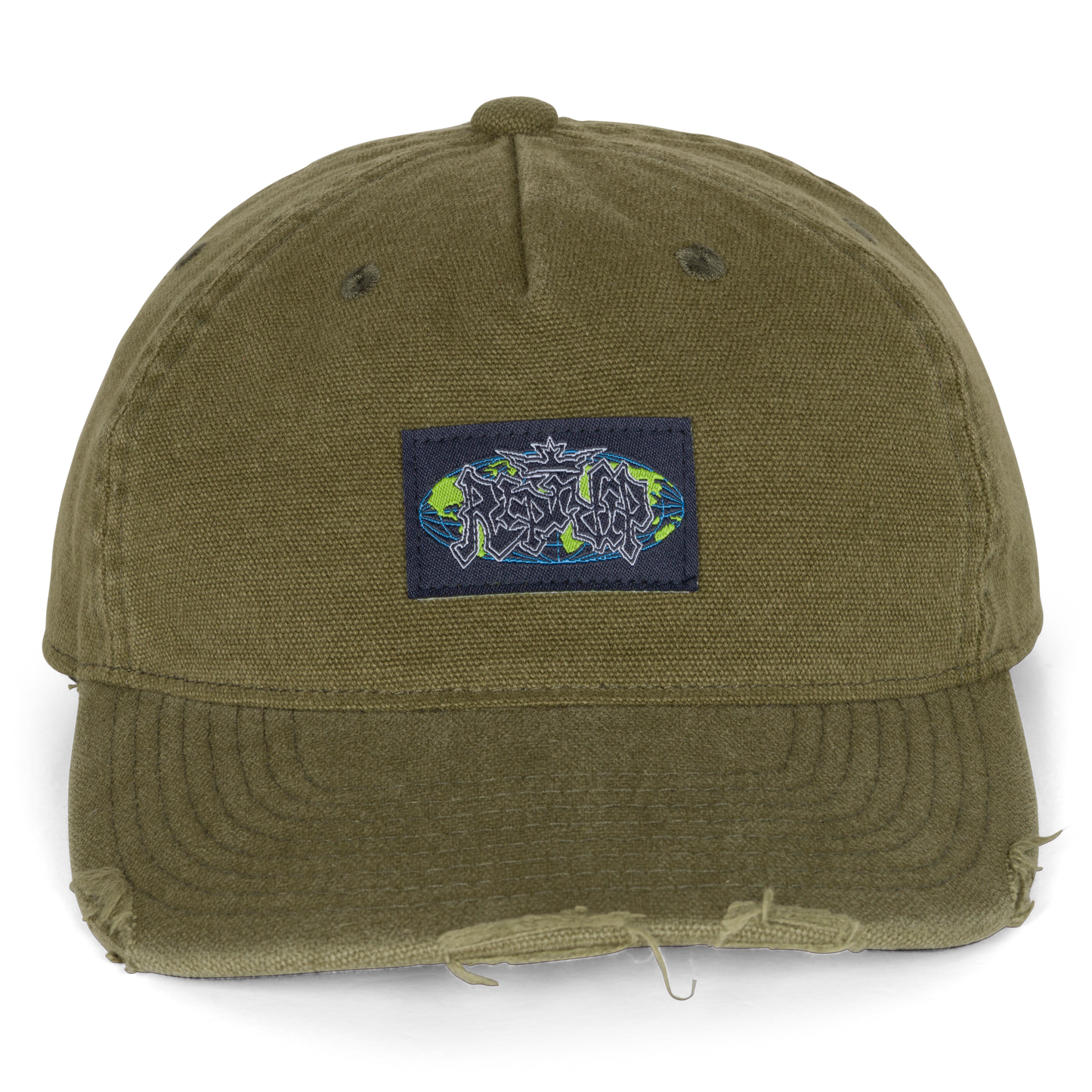 Worldwide Madness Snapback (Olive)