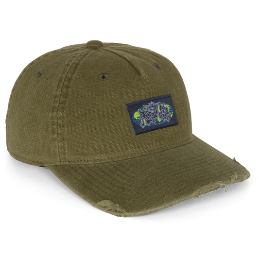 Worldwide Madness Snapback (Olive)