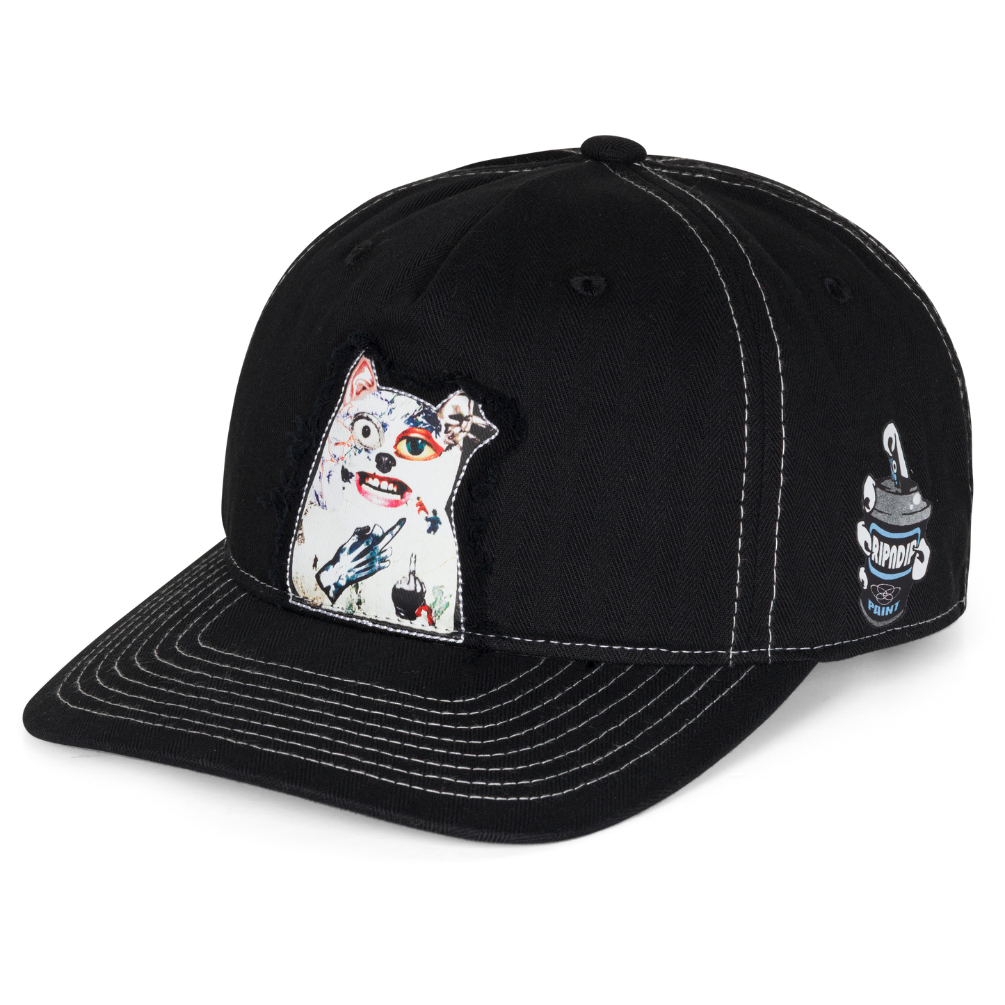 Lord Nermal Collage Snapback (Black)