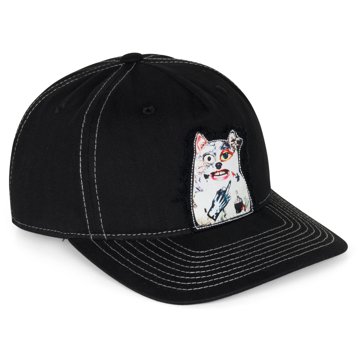 Lord Nermal Collage Snapback (Black)
