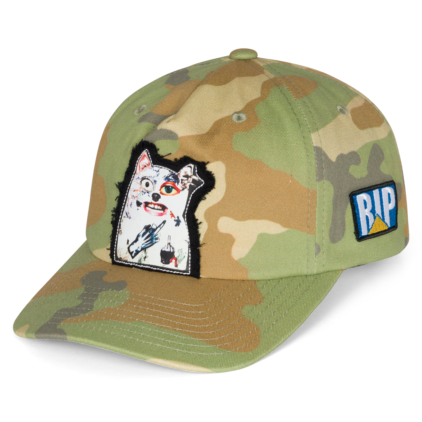 Patchwork Dad Hat (Camo)