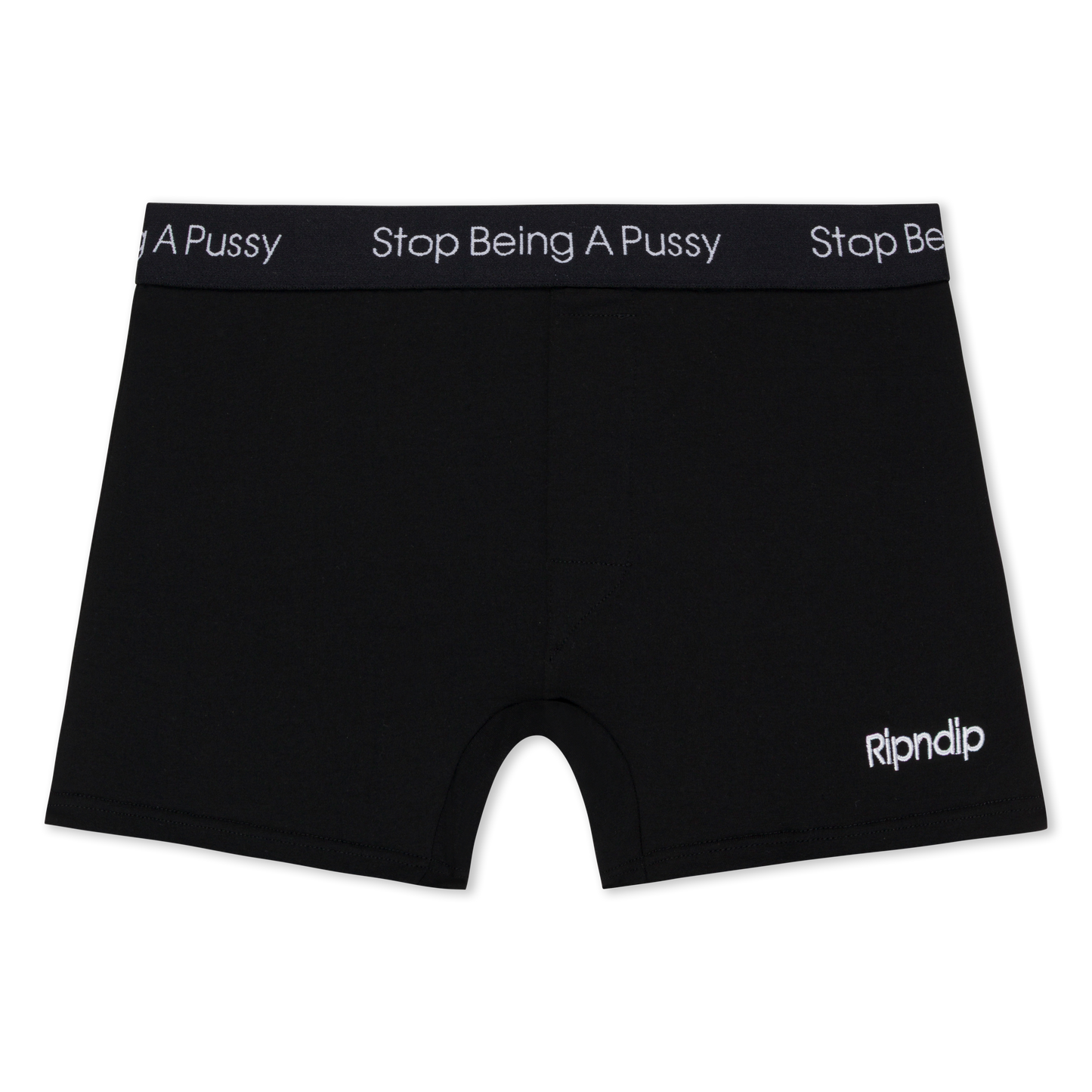 Stop Being A Pussy Boxers (Black)