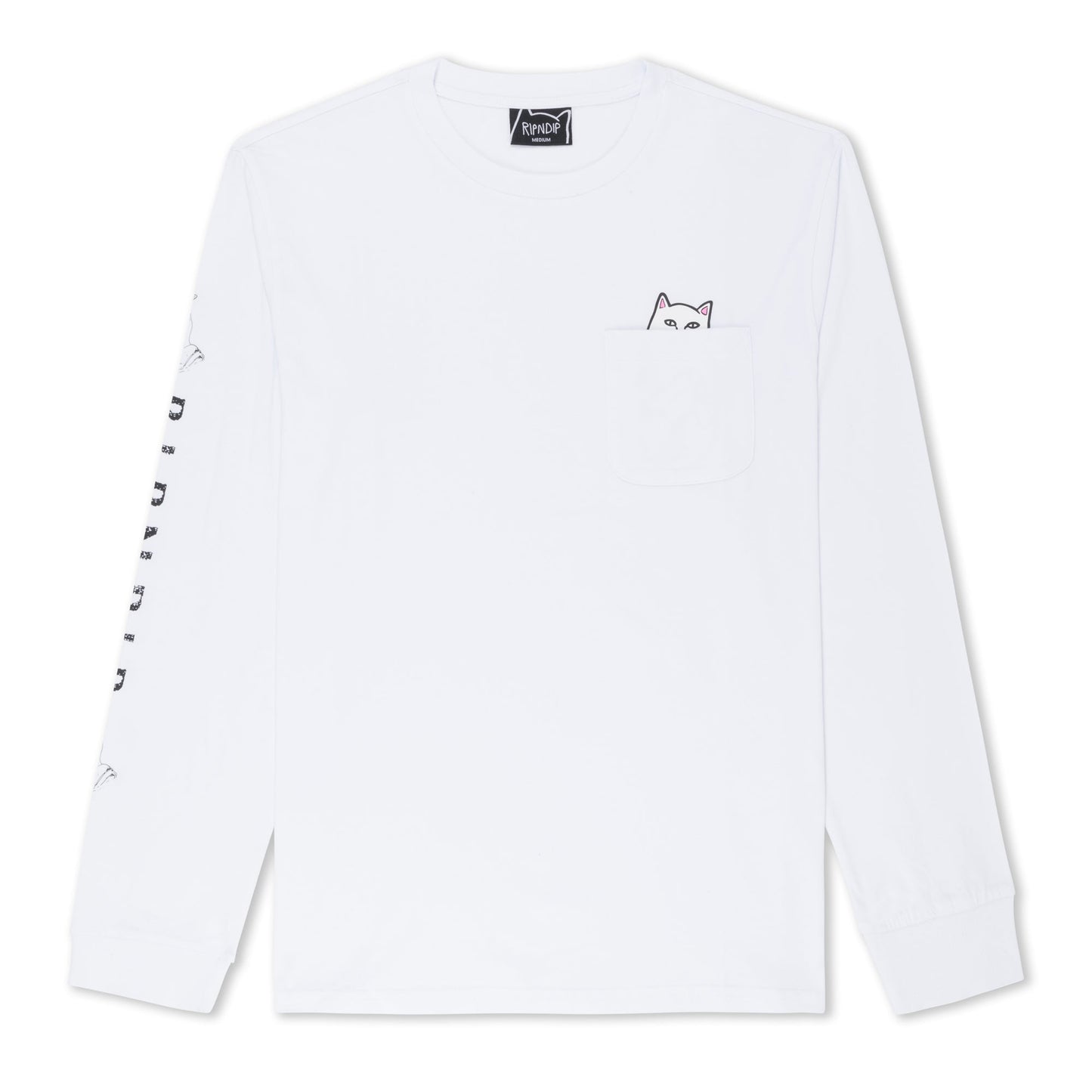 Lord Nermal L/S Pocket Tee (White)