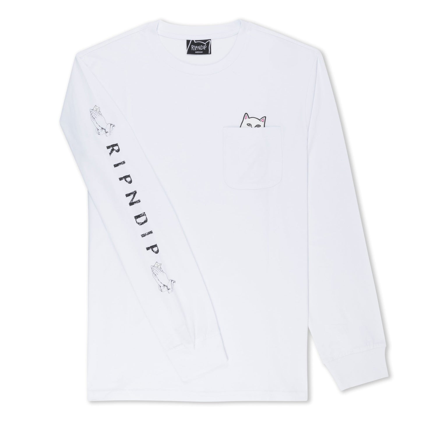 Lord Nermal L/S Pocket Tee (White)