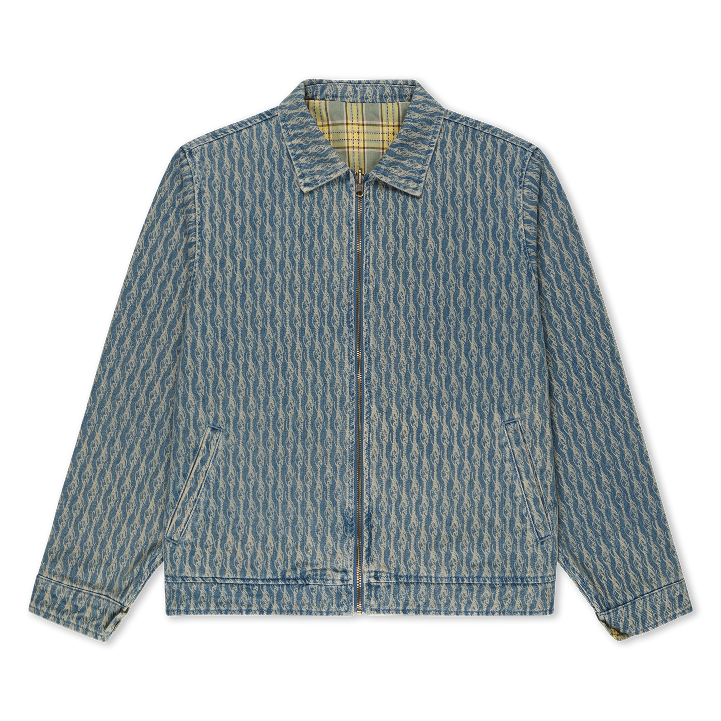 Western Roads Reversible Work Jacket (Medium Wash)