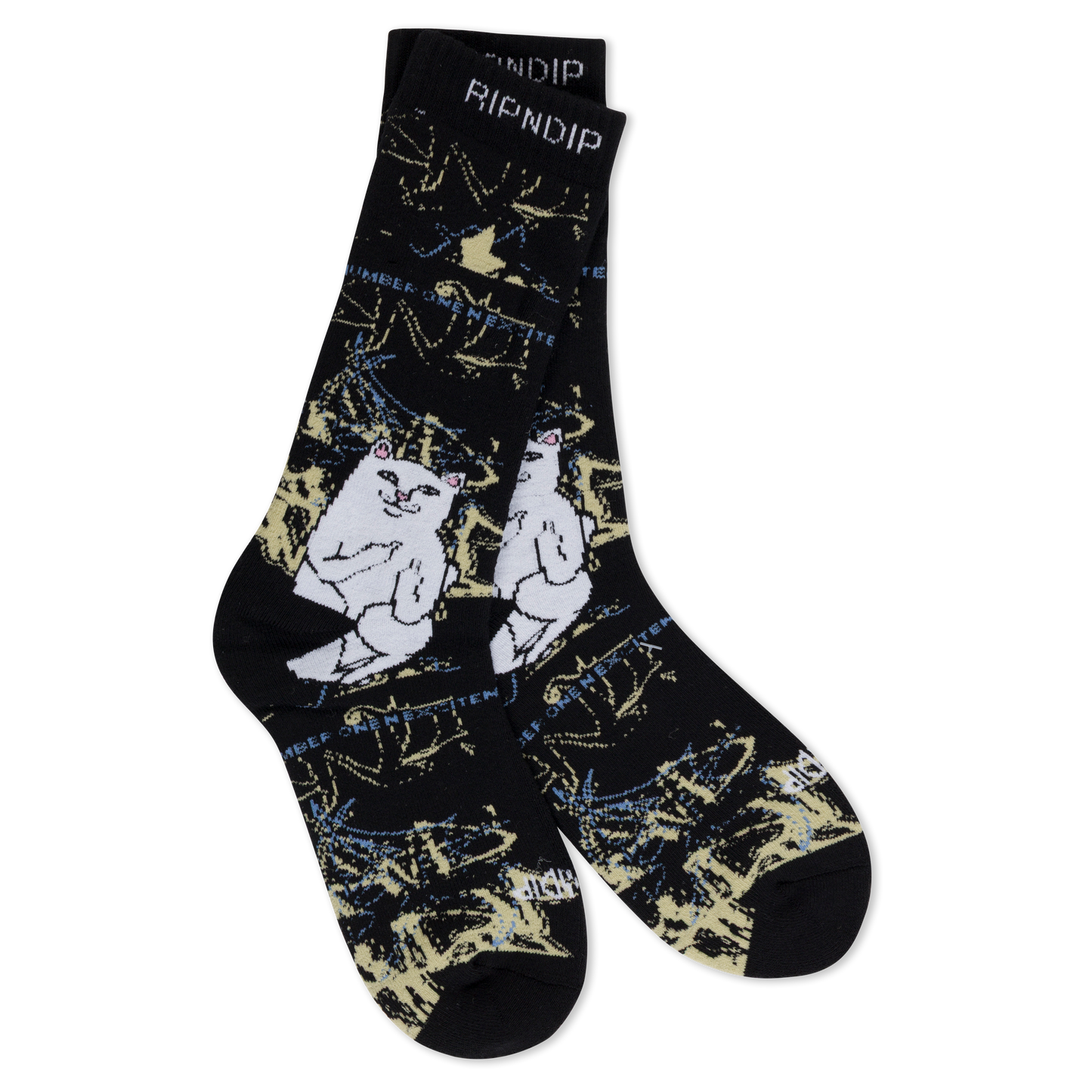 Lord Nermal Madness Socks (Black)