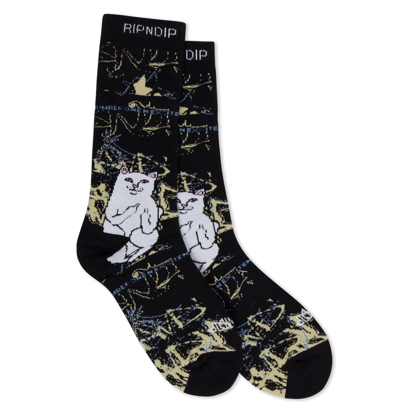 Lord Nermal Madness Socks (Black)