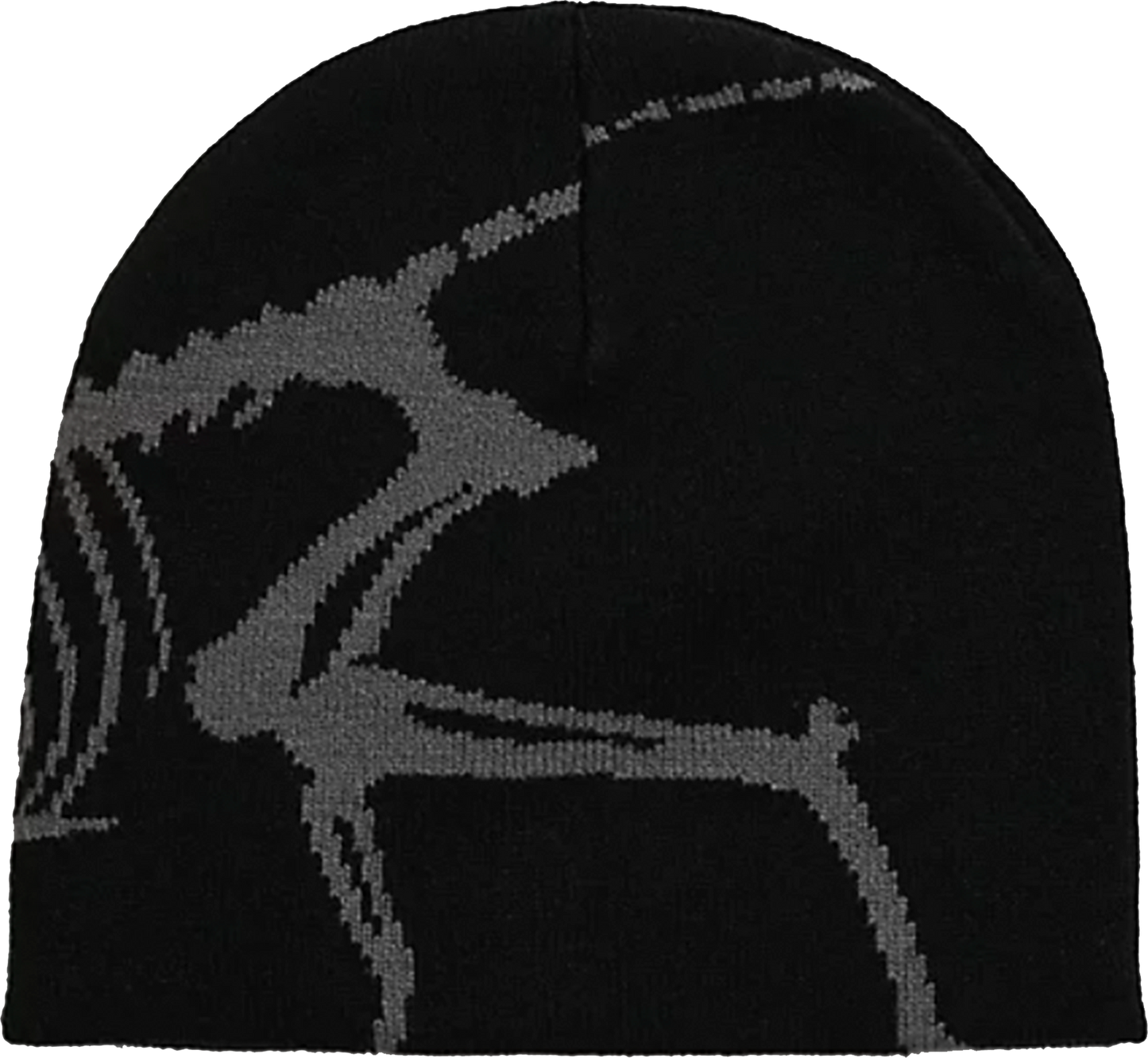 Fossil Skull Beanie (Black)