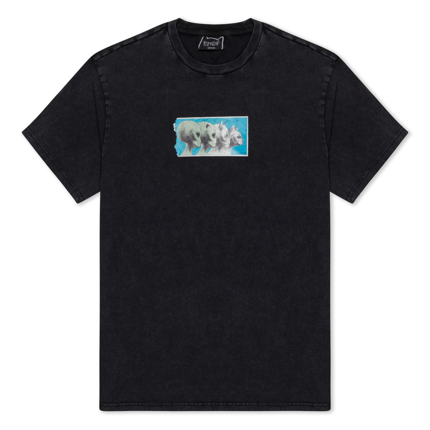 Nerm Geo Tee (Black Vintage Wash)