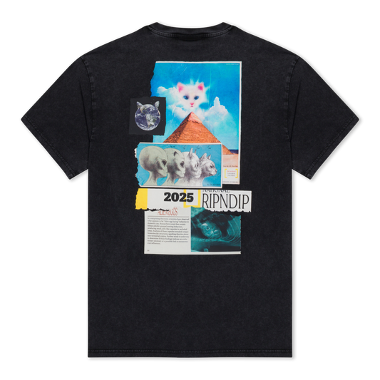 Nerm Geo Tee (Black Vintage Wash)