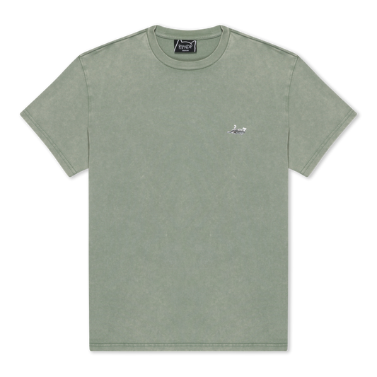 Castanza Short Sleeve Tee (Sage Vintage Wash)