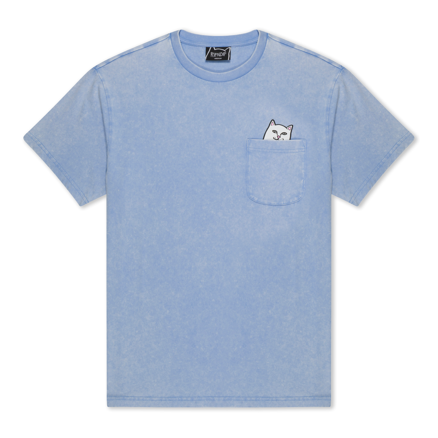 Lord Nermal Pocket Tee (Power Blue Vintage Wash)