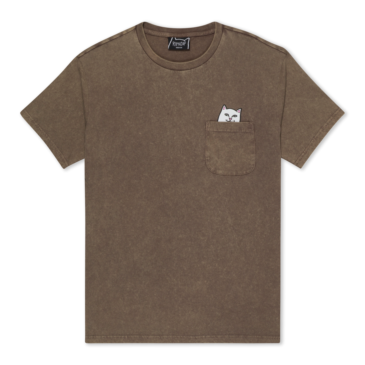 Lord Nermal Pocket Tee (Brown Vintage Wash)