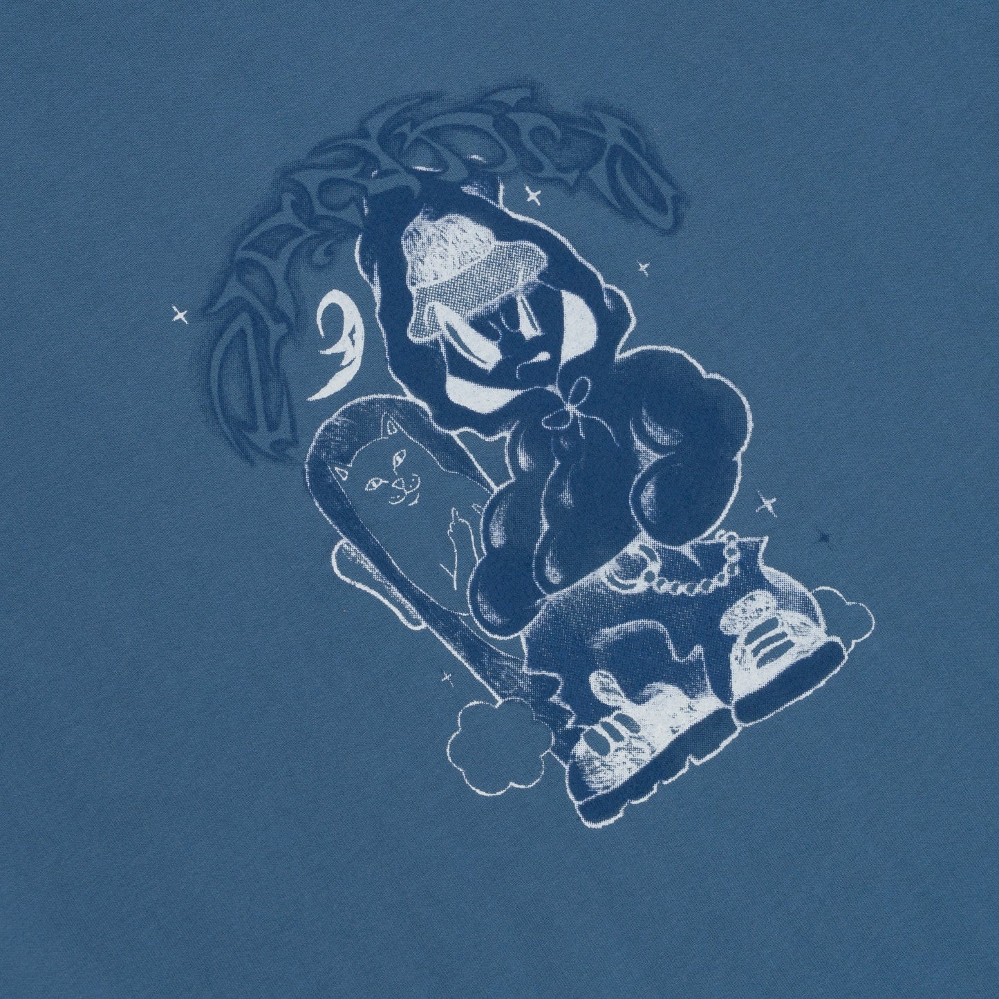 What? Tee (Blue)