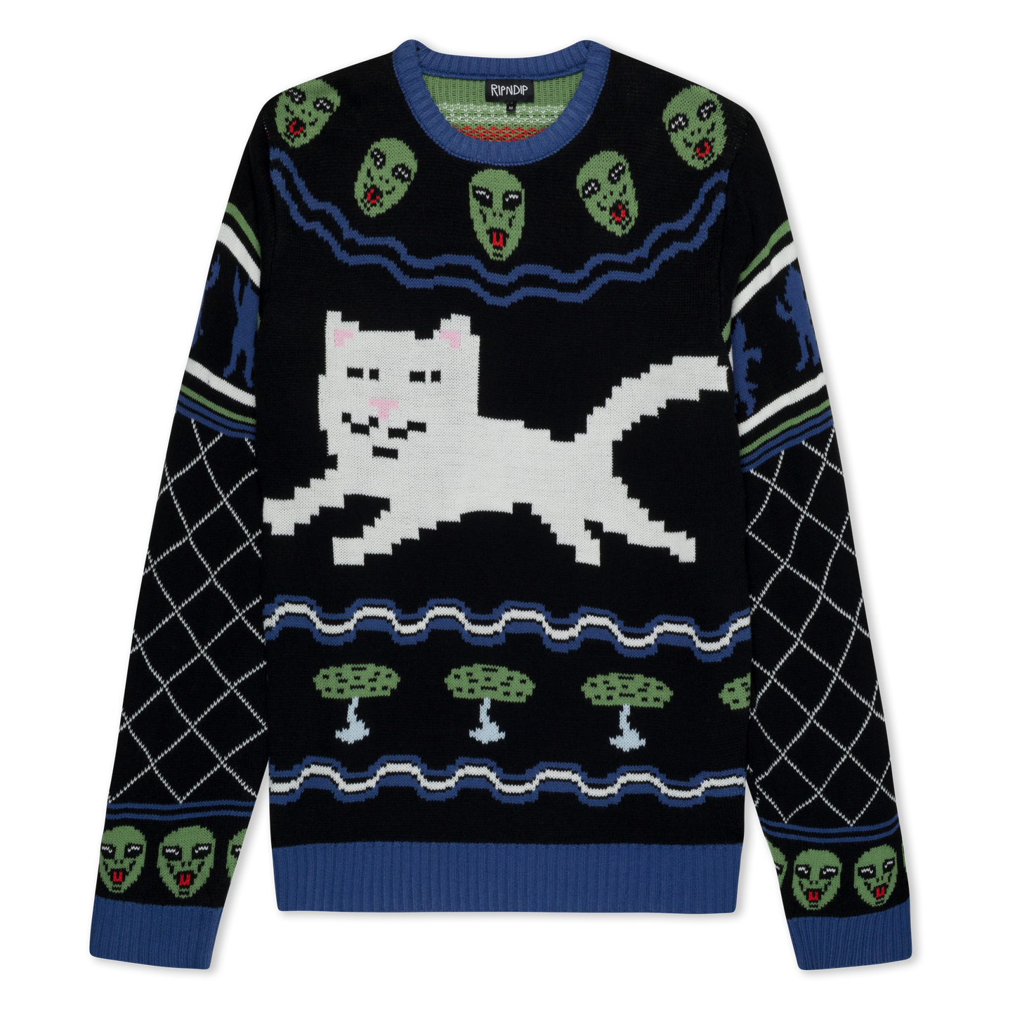 Out Of This World Knit Sweater (Black)