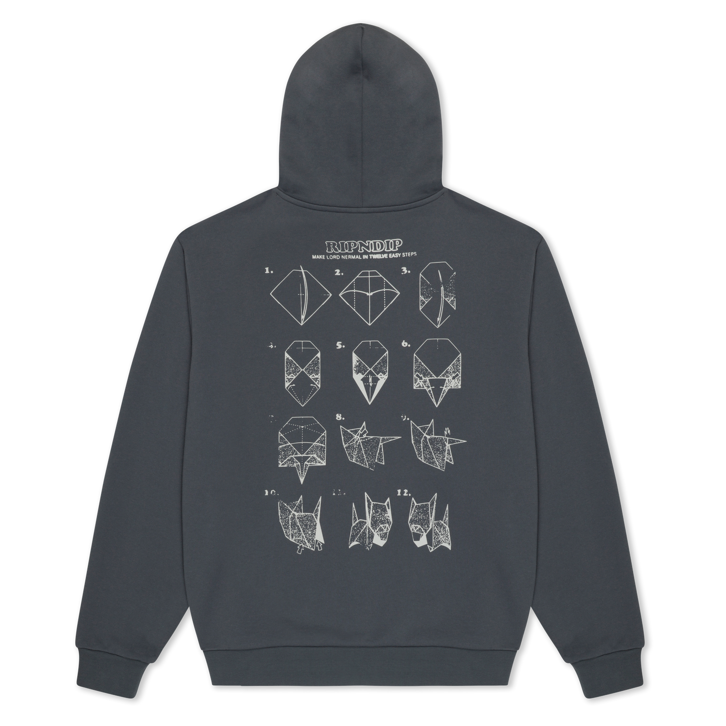 Origami Hoodie (Charcoal)