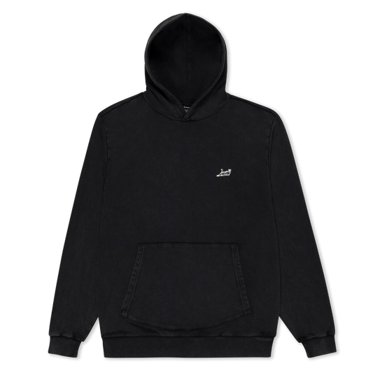 Castanza Hoodie (Black Vintage Wash)
