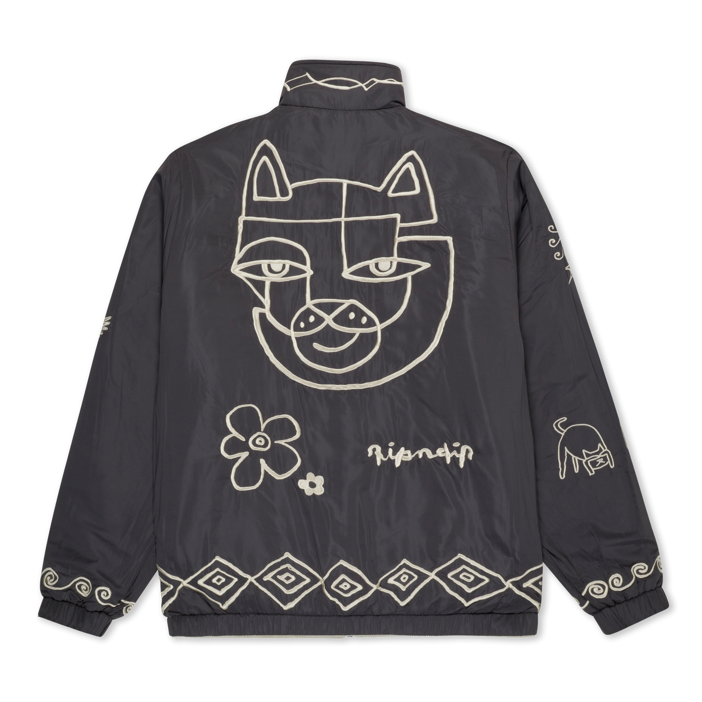 Blonded Reversible Jacket (Sand / Charcoal)