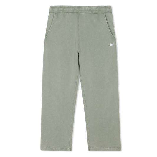 Castanza Straight Leg Sweatpants (Sage Vintage Wash)