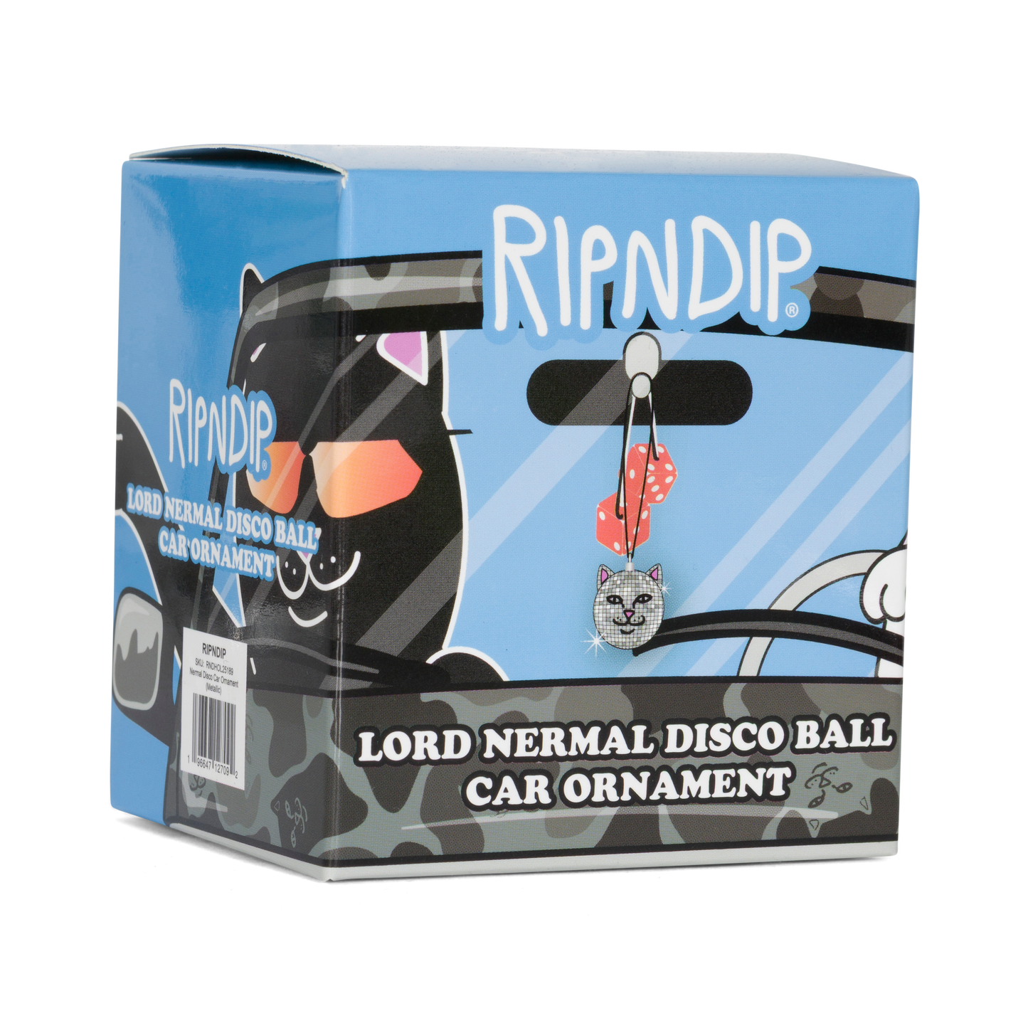 Nermal Disco Car Ornament (Metallic)