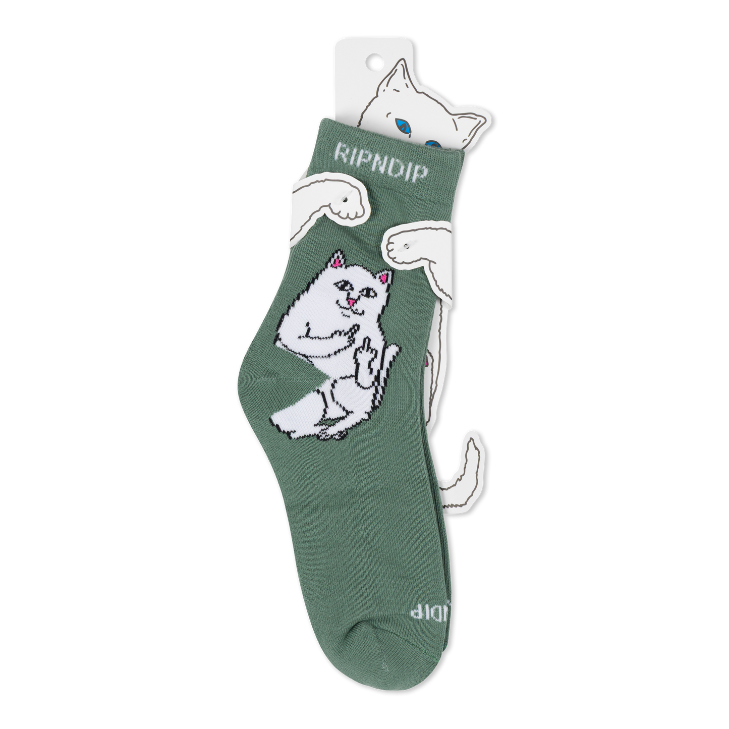 Lord Nermal Mid Socks (Pine Green)