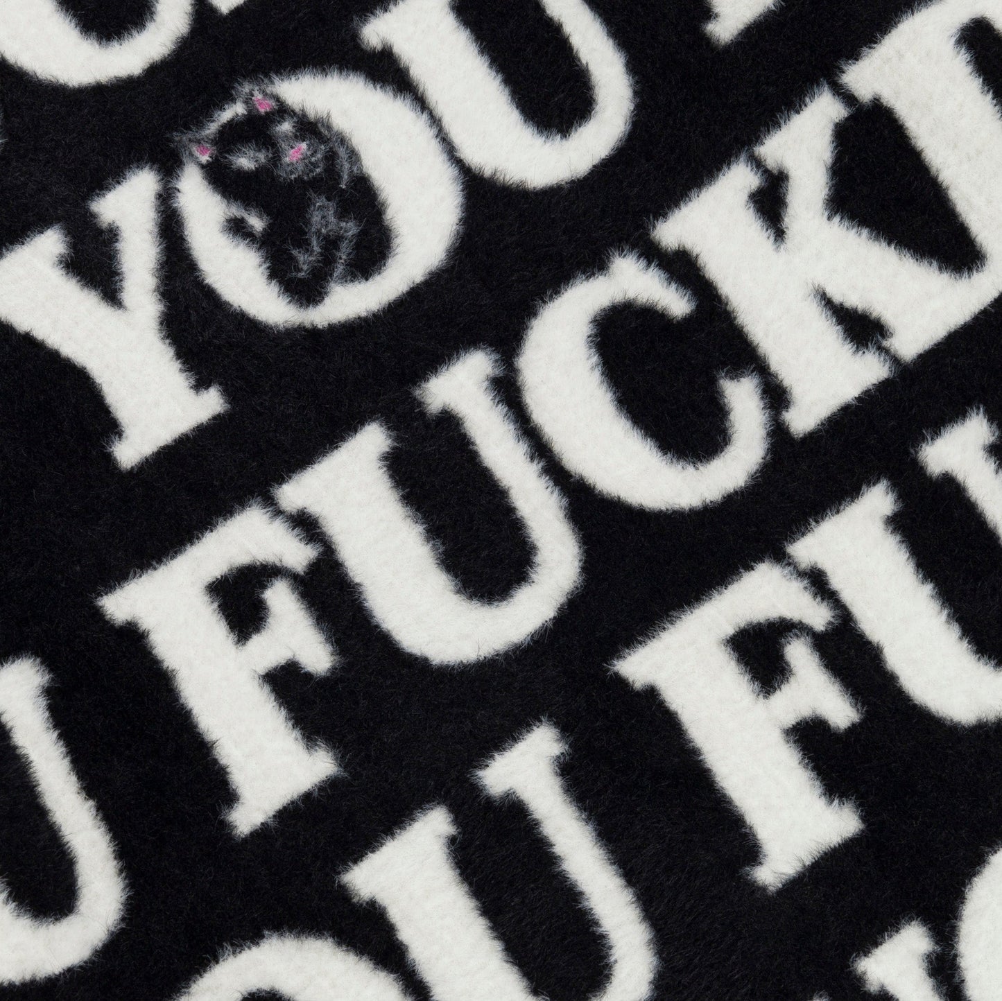 Fuckin Fuck Mohair Sweater (Black)
