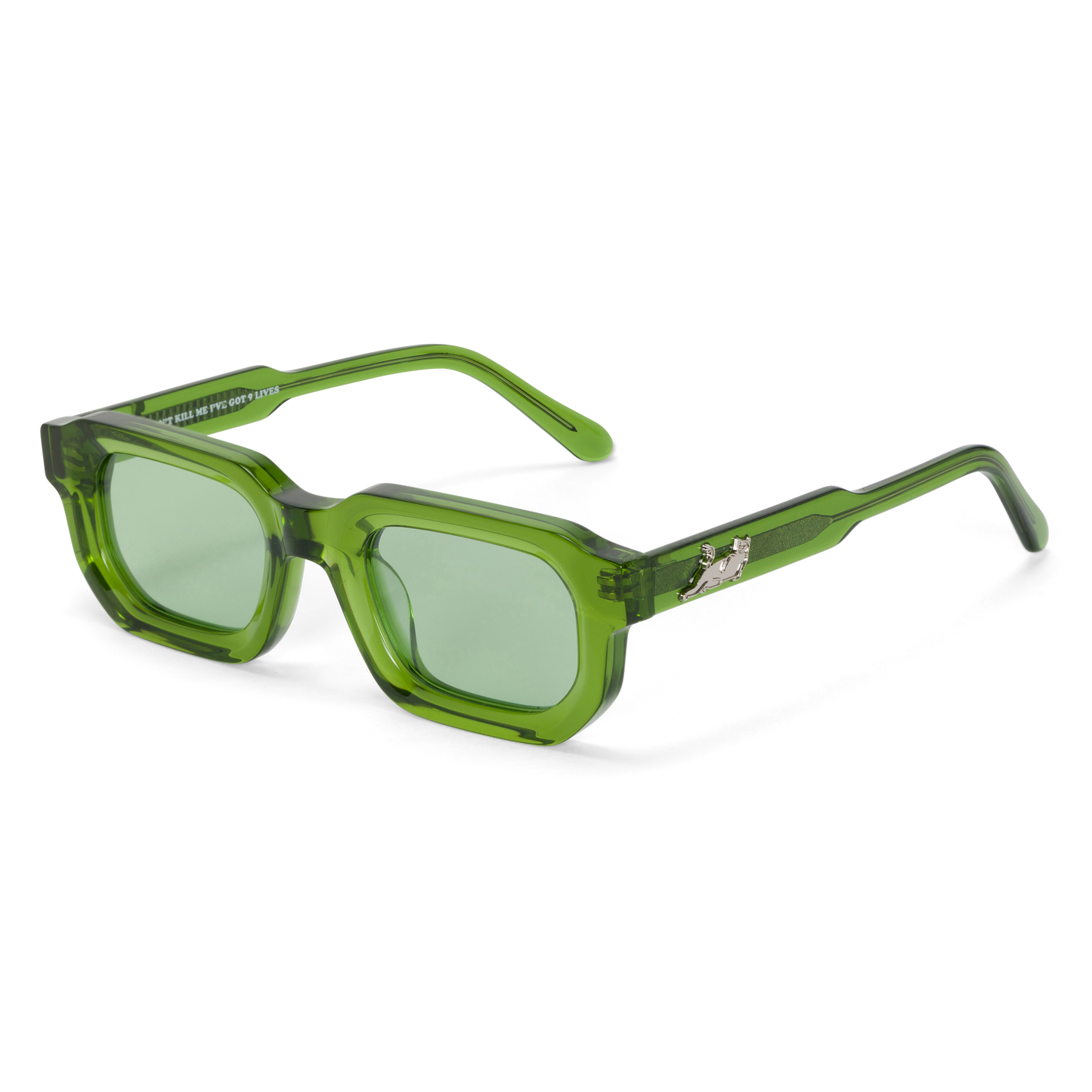 Castanza Sunglasses (Light Green)