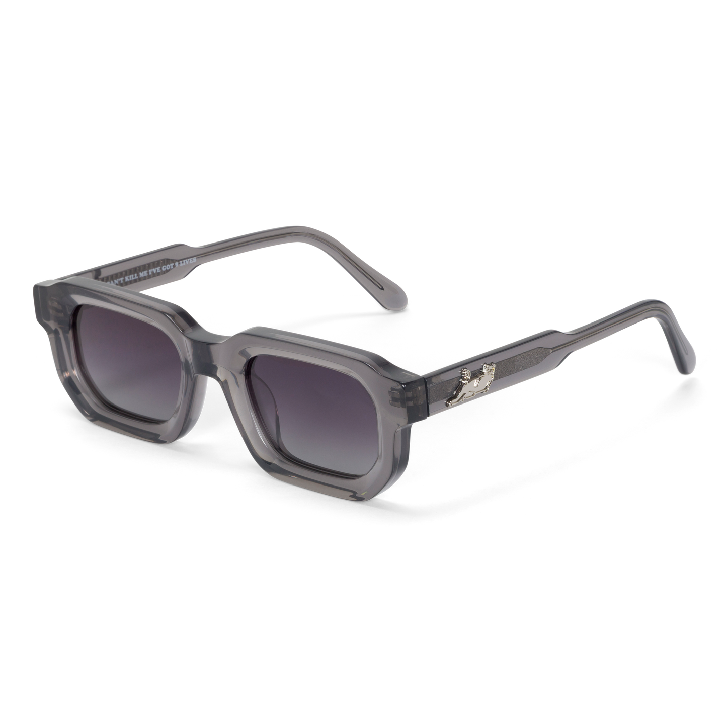 Castanza Sunglasses (Grey / Purple)