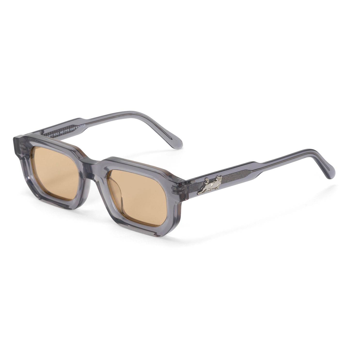 Castanza Sunglasses (Grey / Dusty Yellow)