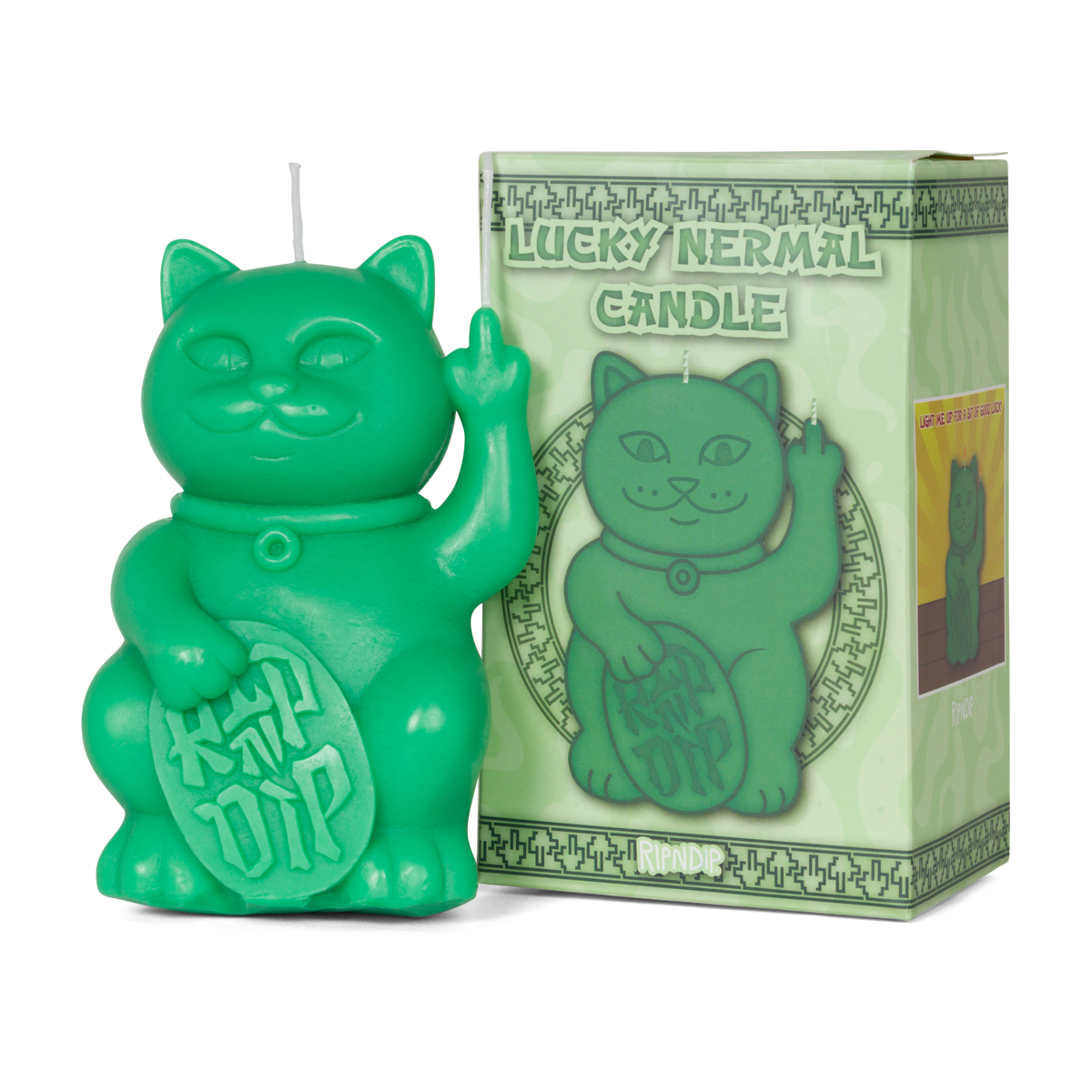 Lucky Nermal Candle (Green)