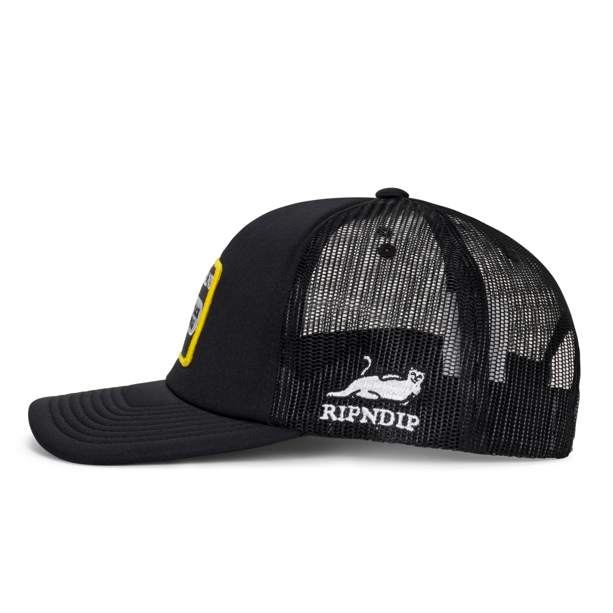 Meow Meow Trucker Hat (Black)