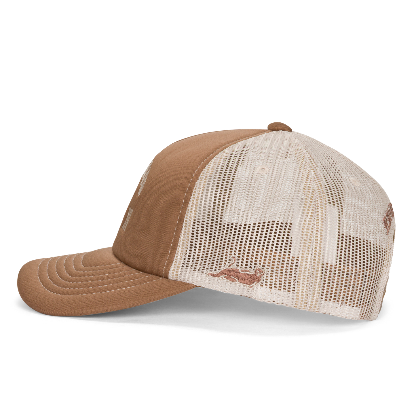 Cities Trucker Hat (Brown / Sand)
