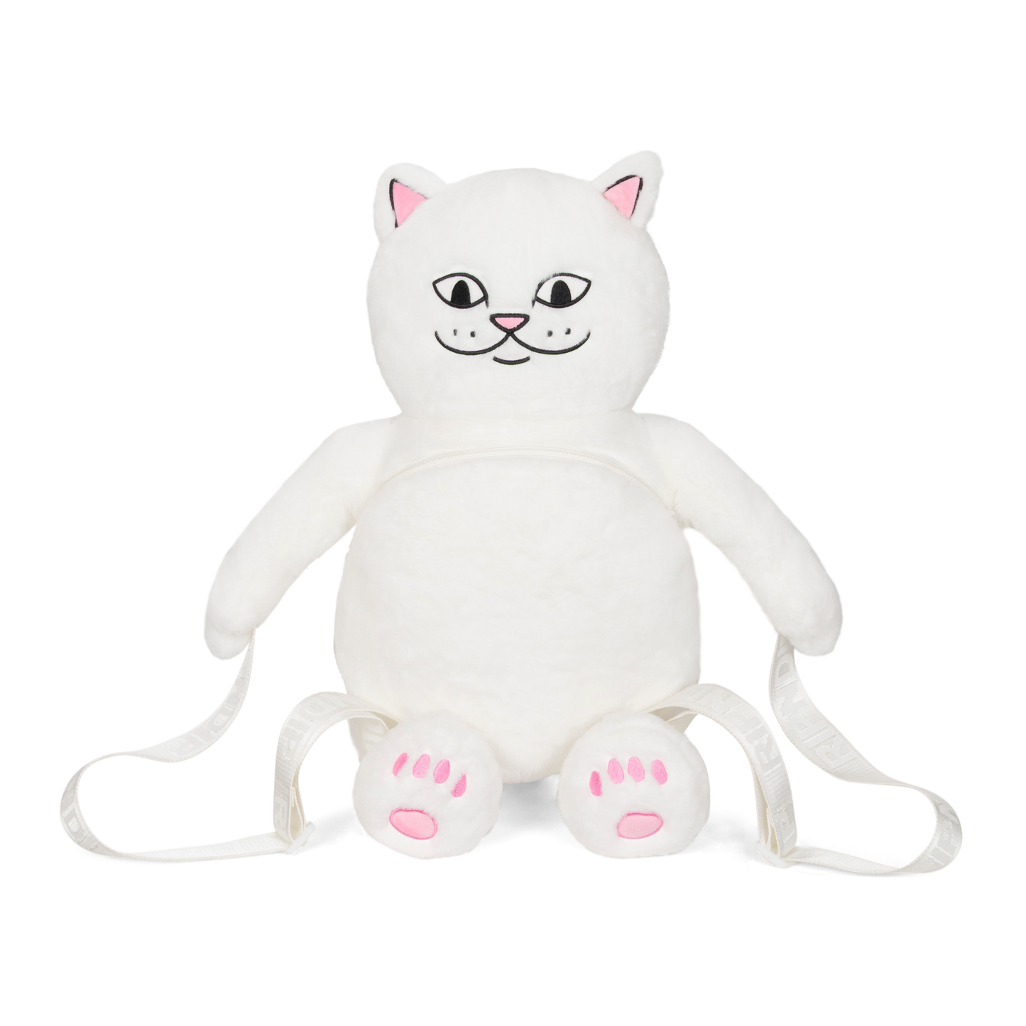 Lord Nermal Plush Backpack (White)