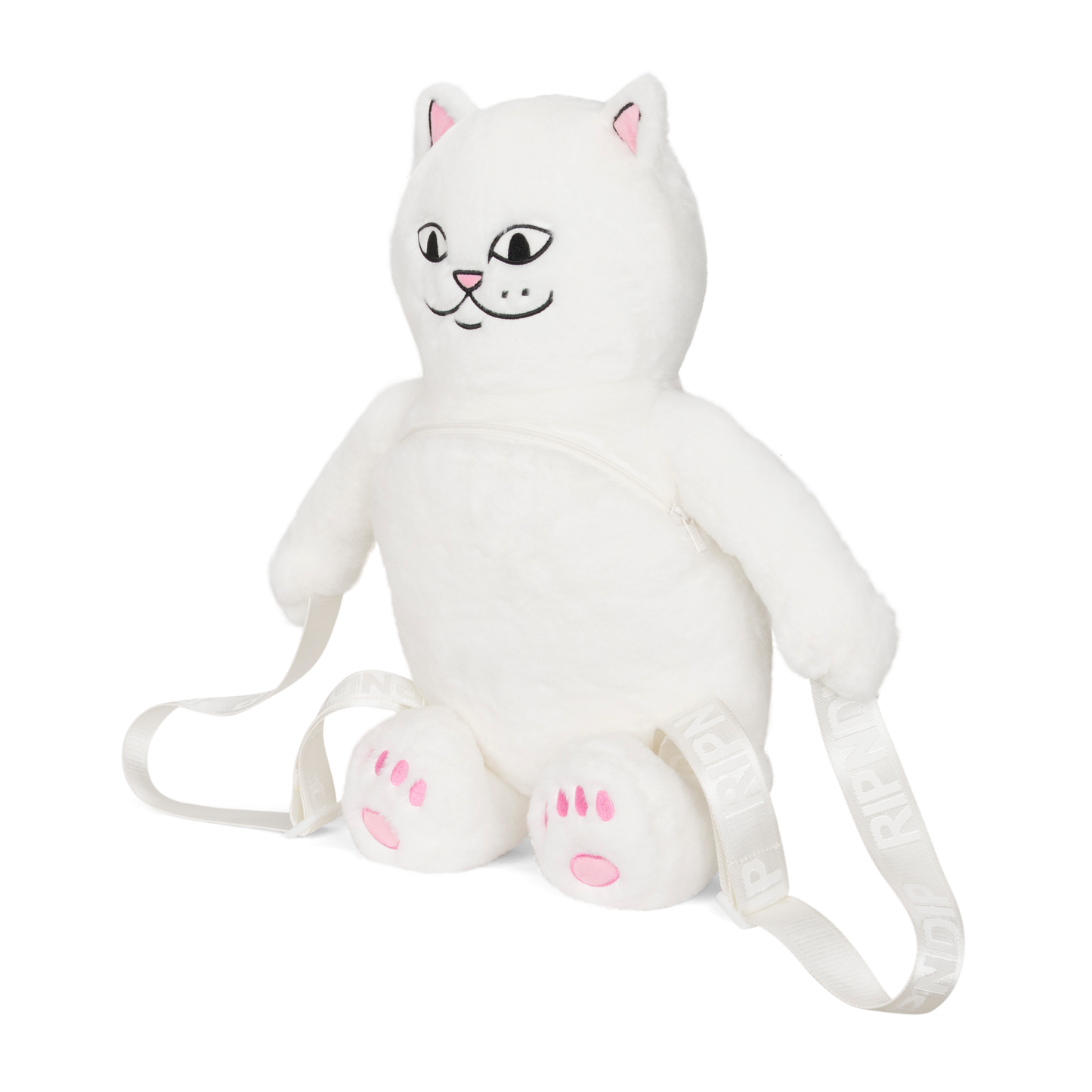 Lord Nermal Plush Backpack (White)