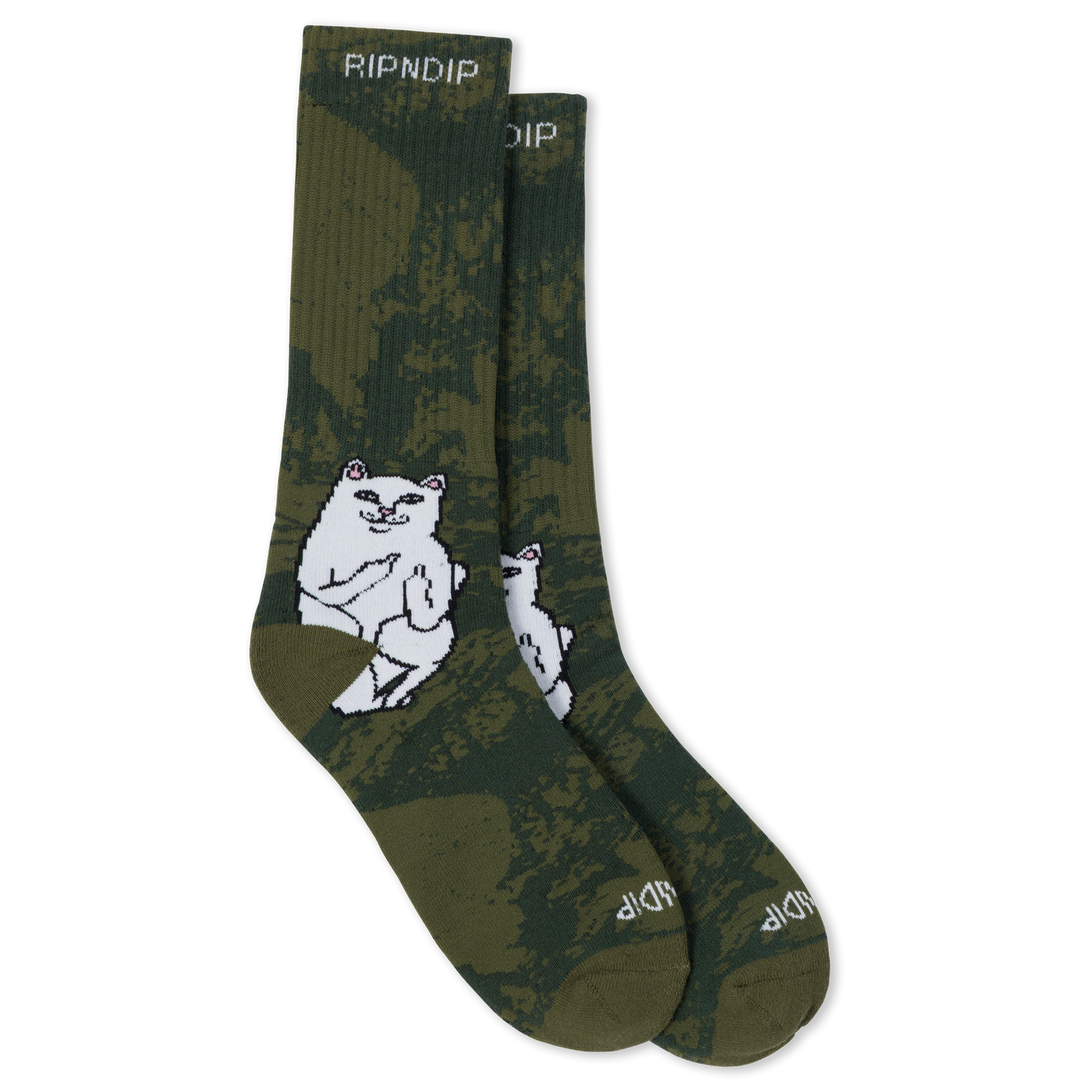 Lord Nermal Socks (Forest Camo)