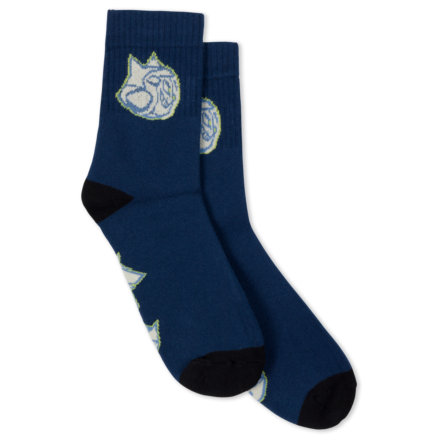 Cyclone Mid Socks (Navy)