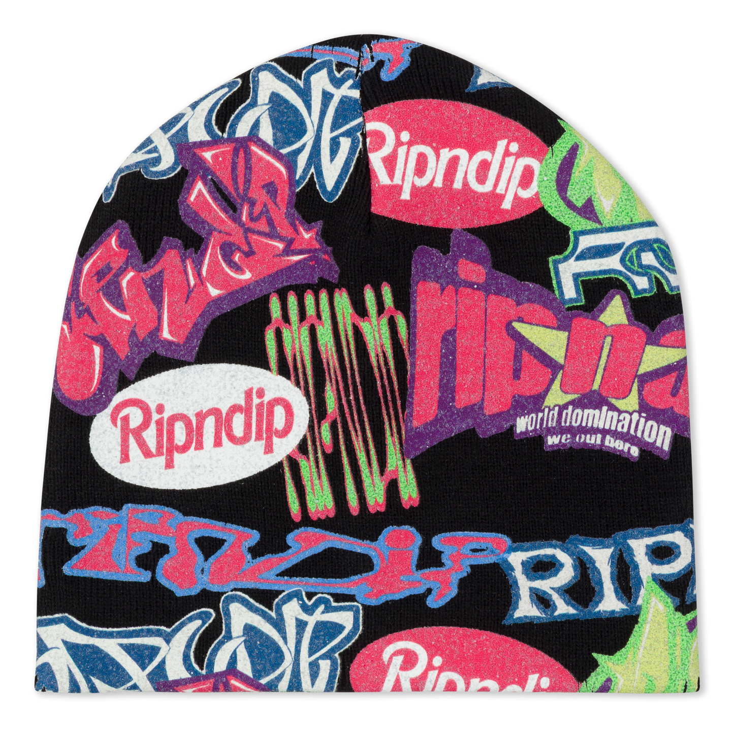 Out Here Tour Skull Beanie (Multi)